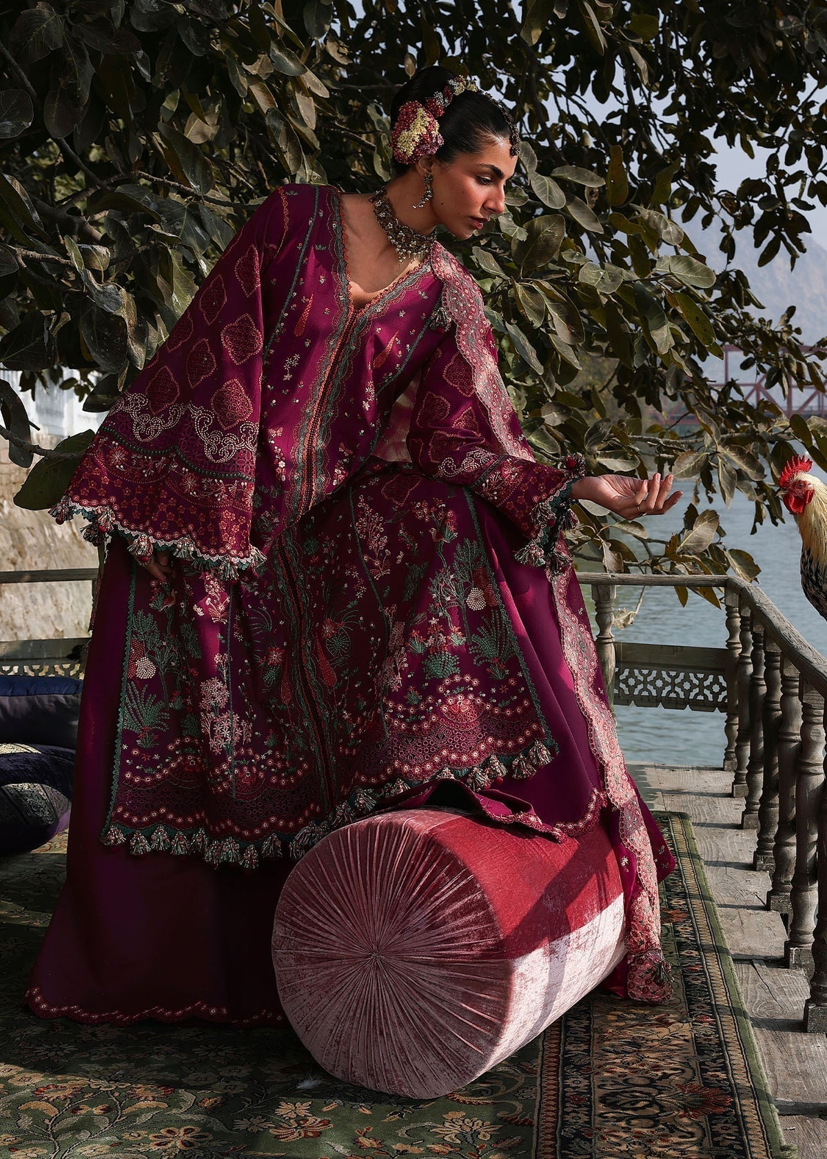 Hussain Rehar | Luxury Lawn 26 Eid Edit | Anjas - House Of Hania