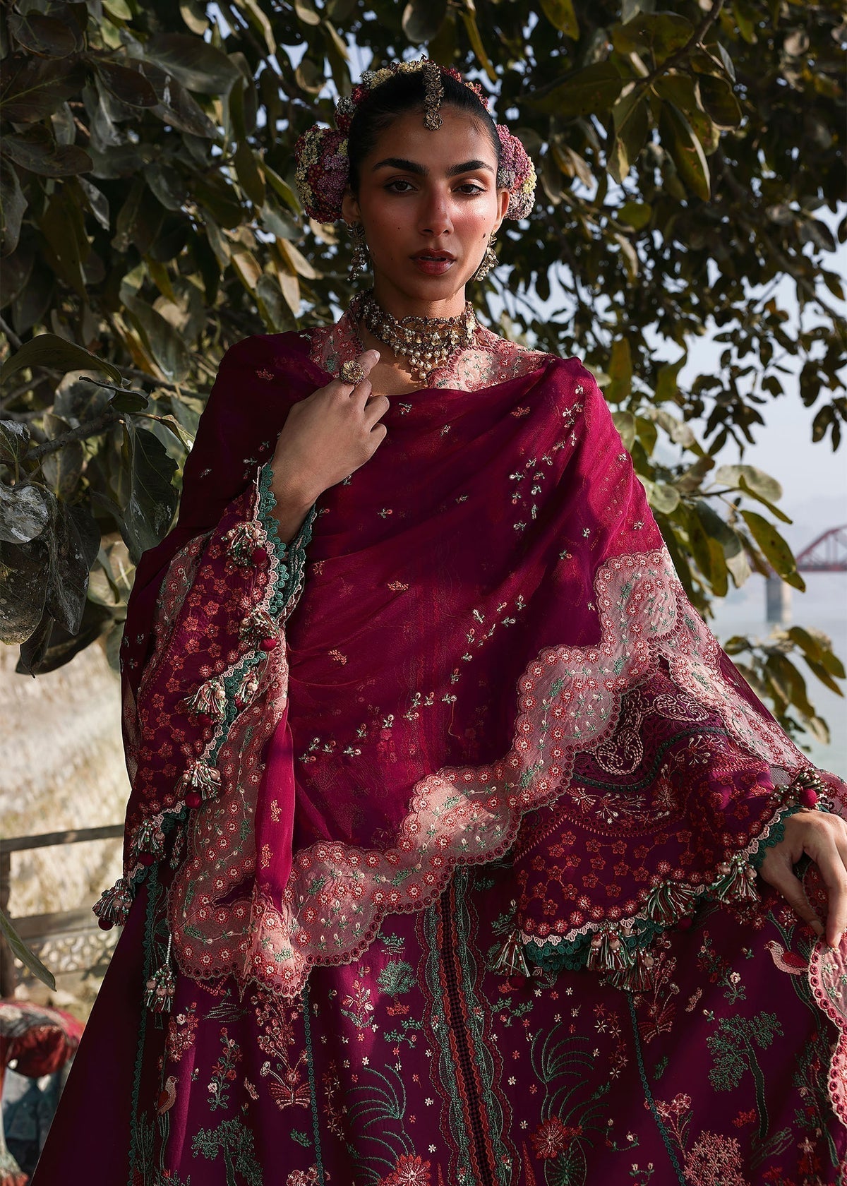 Hussain Rehar | Luxury Lawn 26 Eid Edit | Anjas - House Of Hania