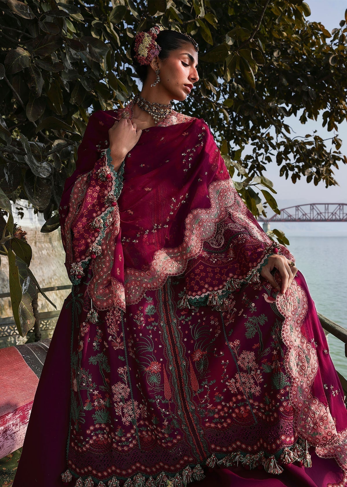 Hussain Rehar | Luxury Lawn 26 Eid Edit | Anjas - House Of Hania