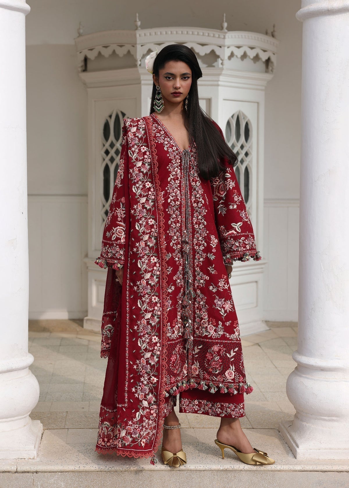 Hussain Rehar | Luxury Lawn 26 Eid Edit | Kastanaa - House Of Hania