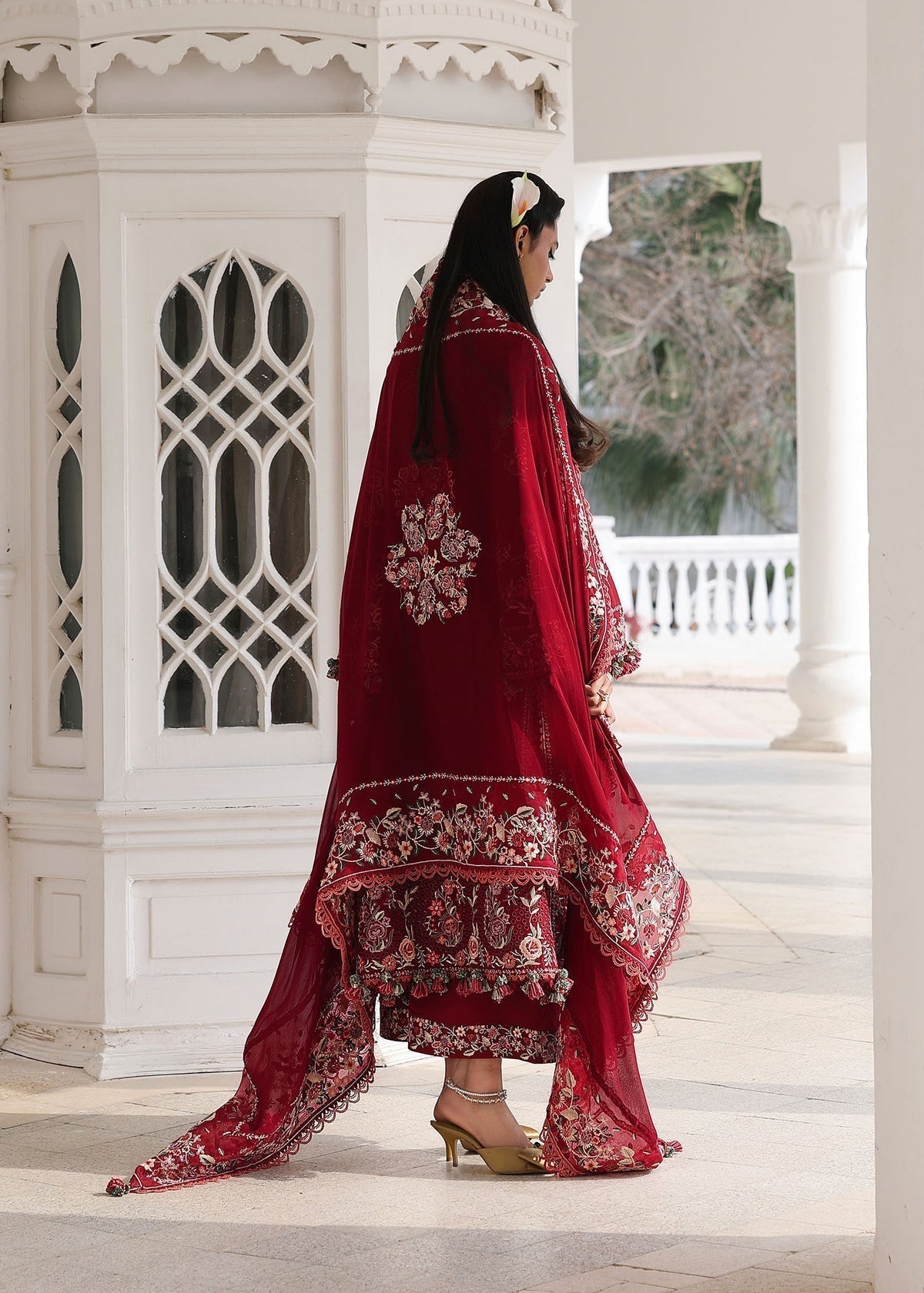 Hussain Rehar | Luxury Lawn 26 Eid Edit | Kastanaa - House Of Hania