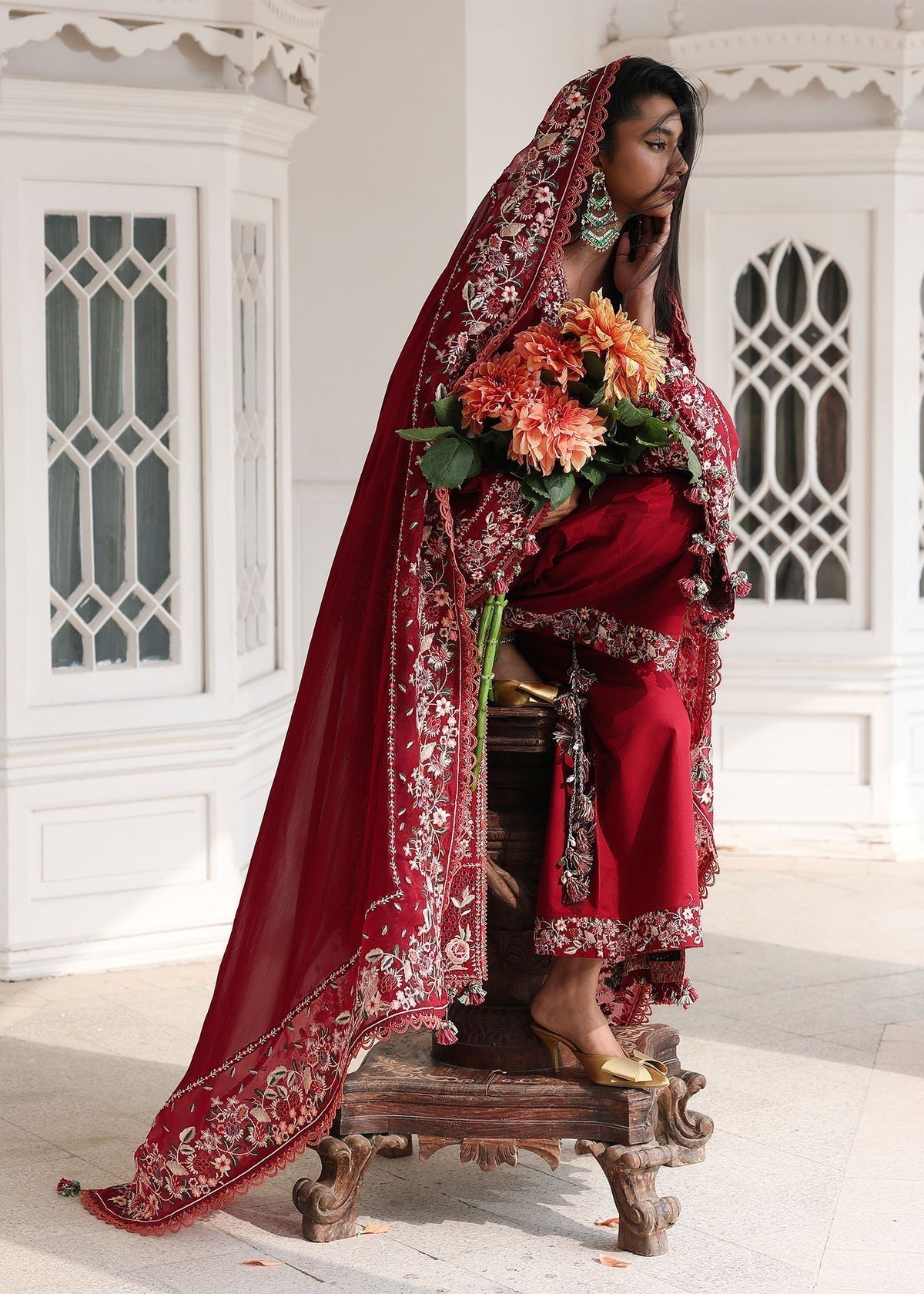 Hussain Rehar | Luxury Lawn 26 Eid Edit | Kastanaa - House Of Hania