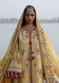 Hussain Rehar | Luxury Lawn 26 Eid Edit | Ochre - House Of Hania