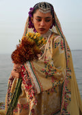 Hussain Rehar | Luxury Lawn 26 Eid Edit | Ochre - House Of Hania