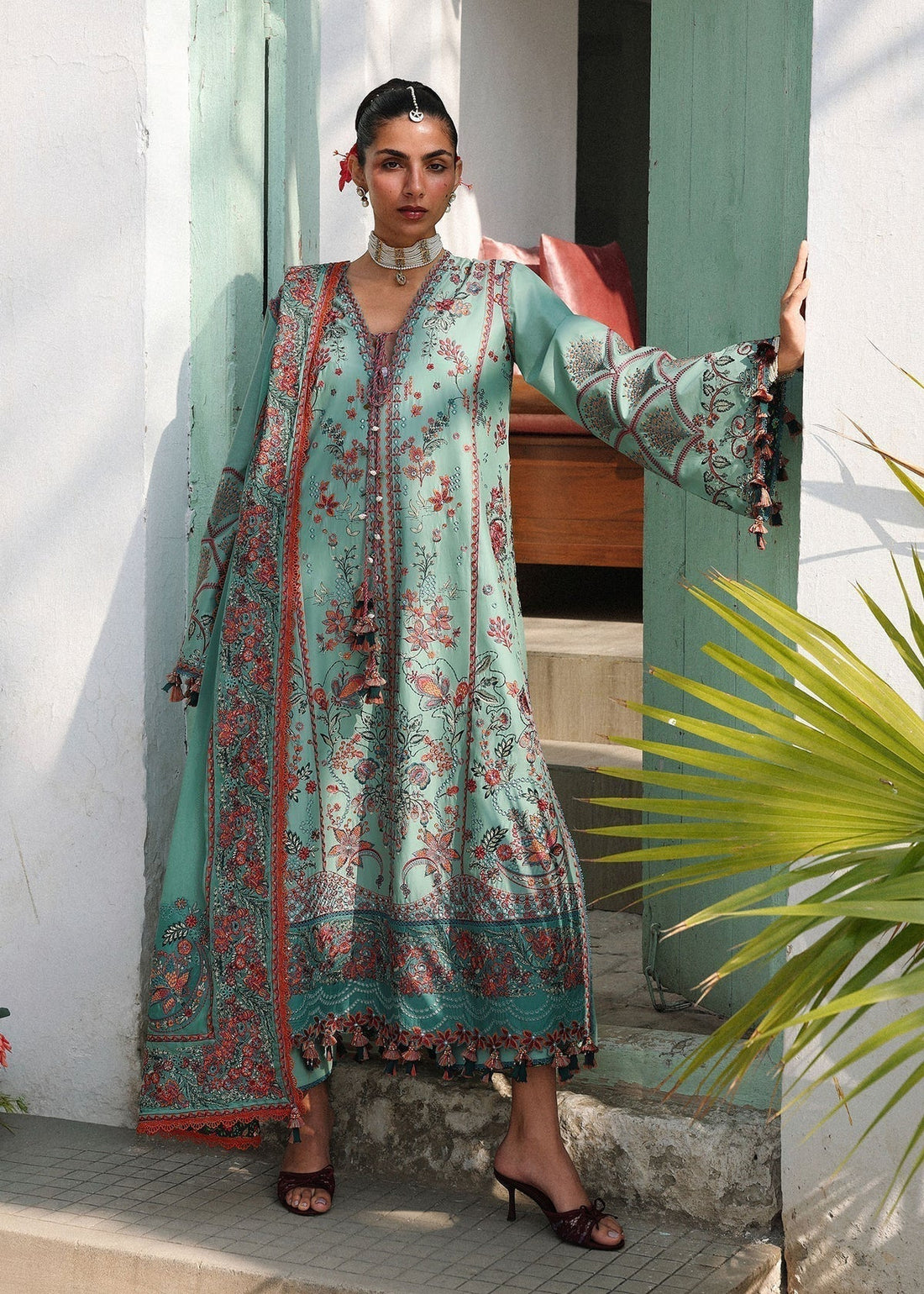 Hussain Rehar | Luxury Lawn 26 Eid Edit | Verdant - House Of Hania