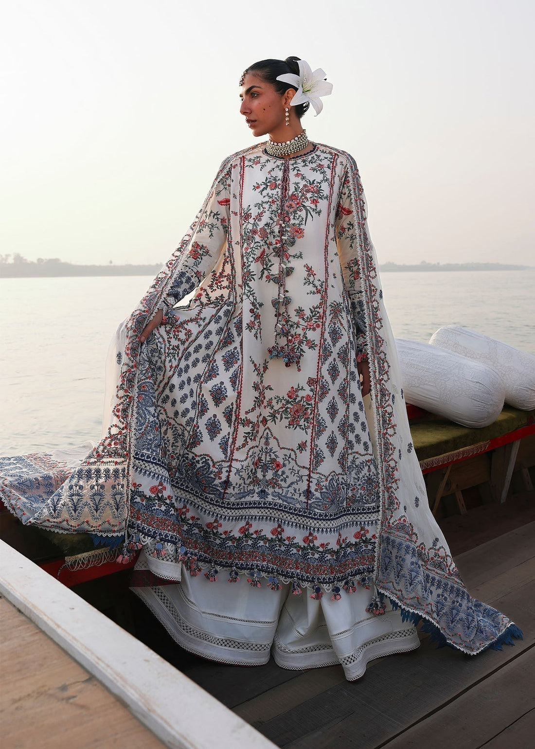 Hussain Rehar | Luxury Lawn 26 Eid Edit | Yuki - House Of Hania