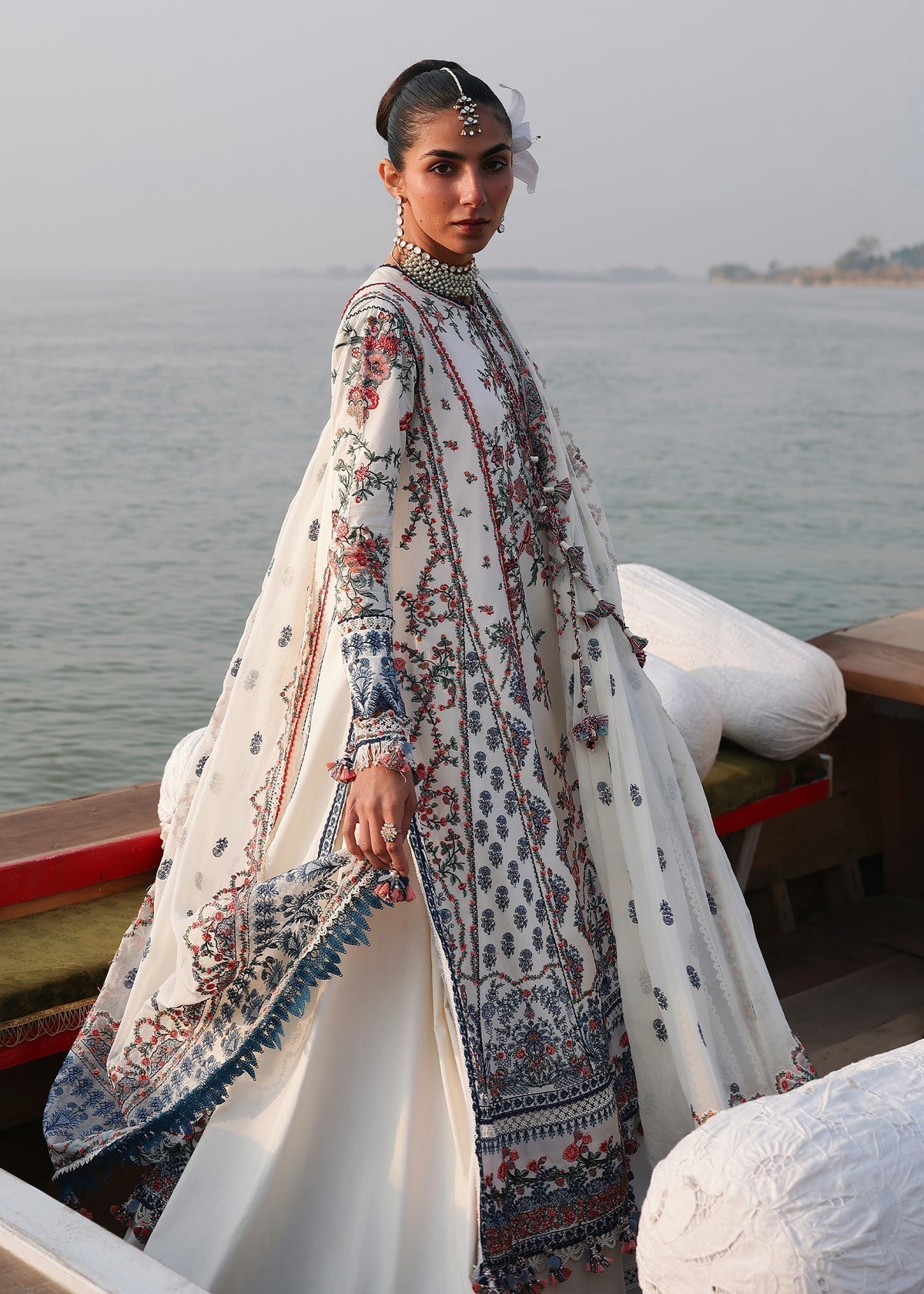 Hussain Rehar | Luxury Lawn 26 Eid Edit | Yuki - House Of Hania