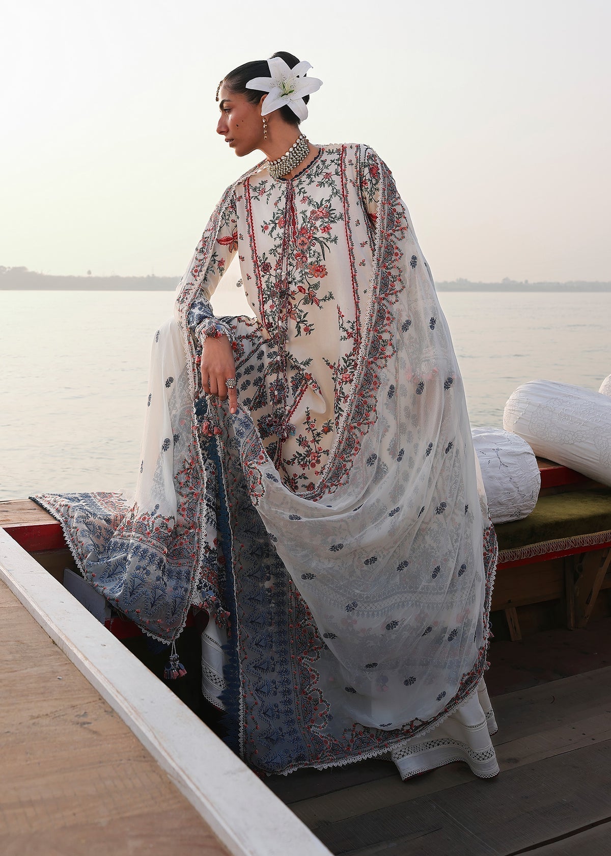 Hussain Rehar | Luxury Lawn 26 Eid Edit | Yuki - House Of Hania