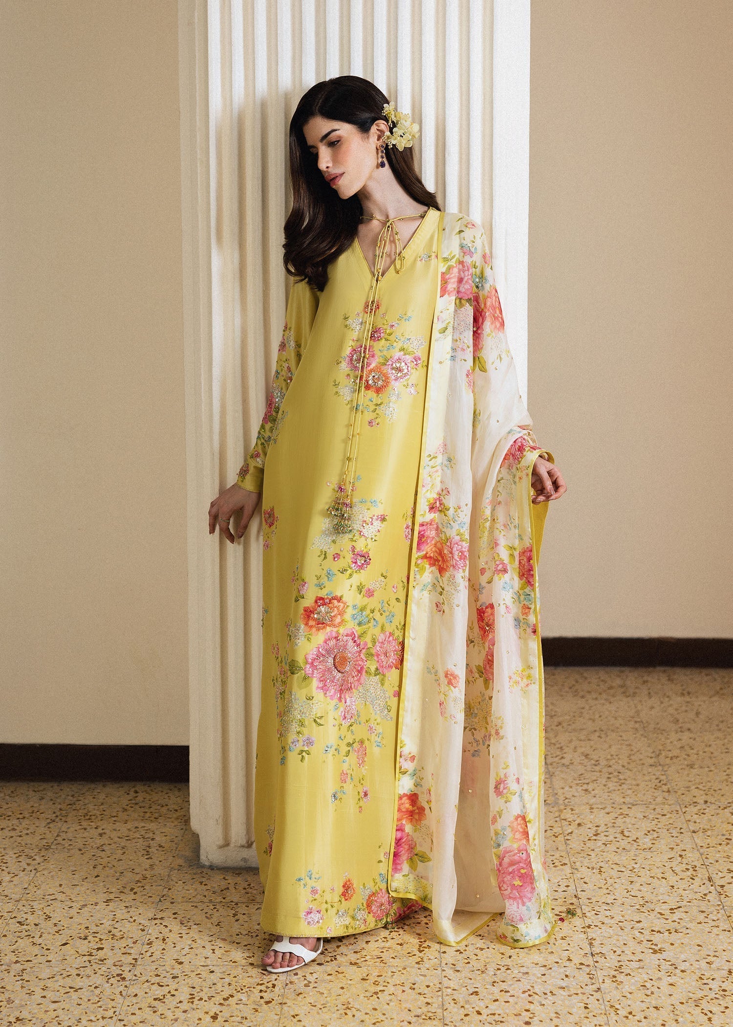 Hussain Rehar | Luxury Pret 26 | Rose Aura - House Of Hania