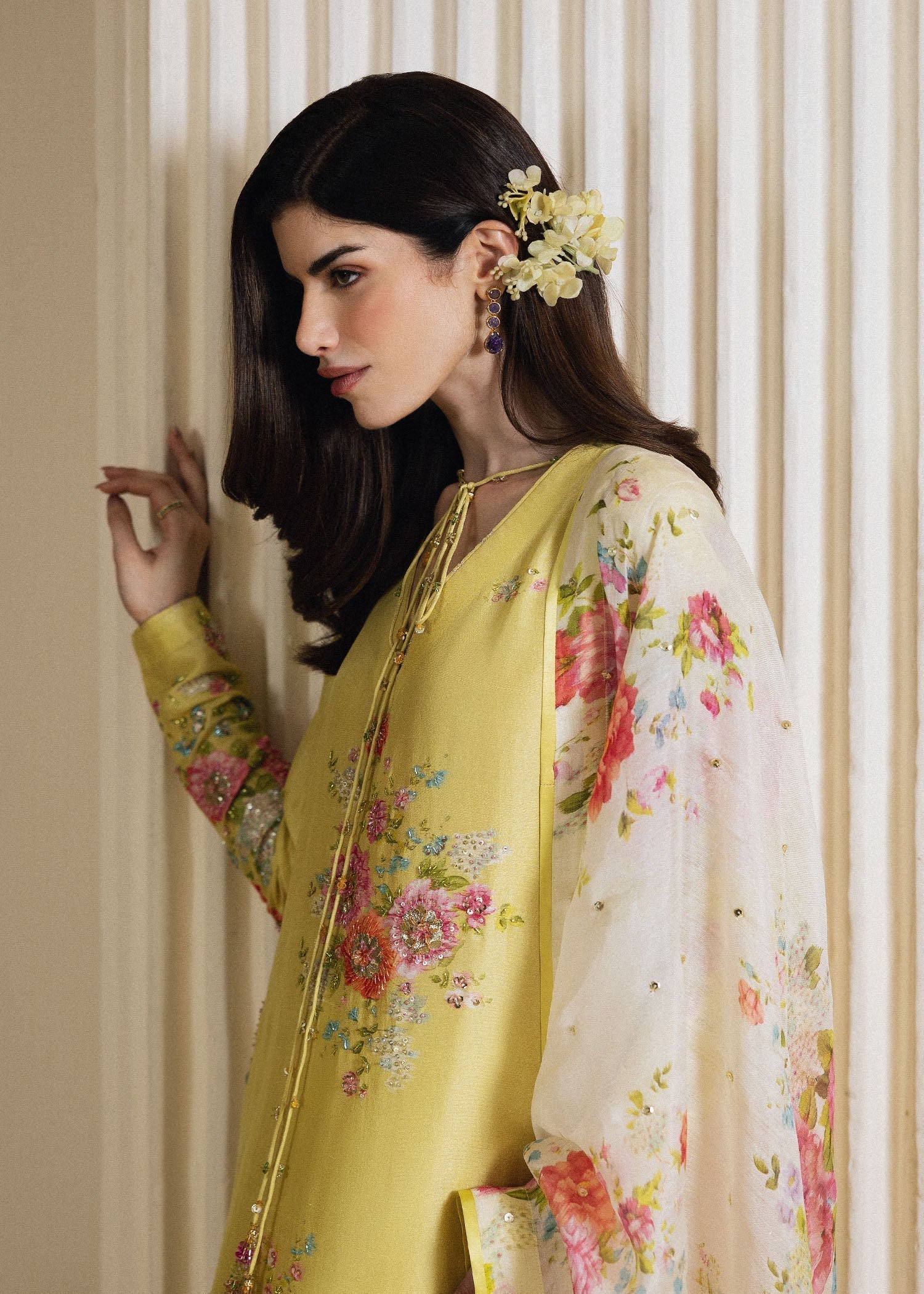 Hussain Rehar | Luxury Pret 26 | Rose Aura - House Of Hania