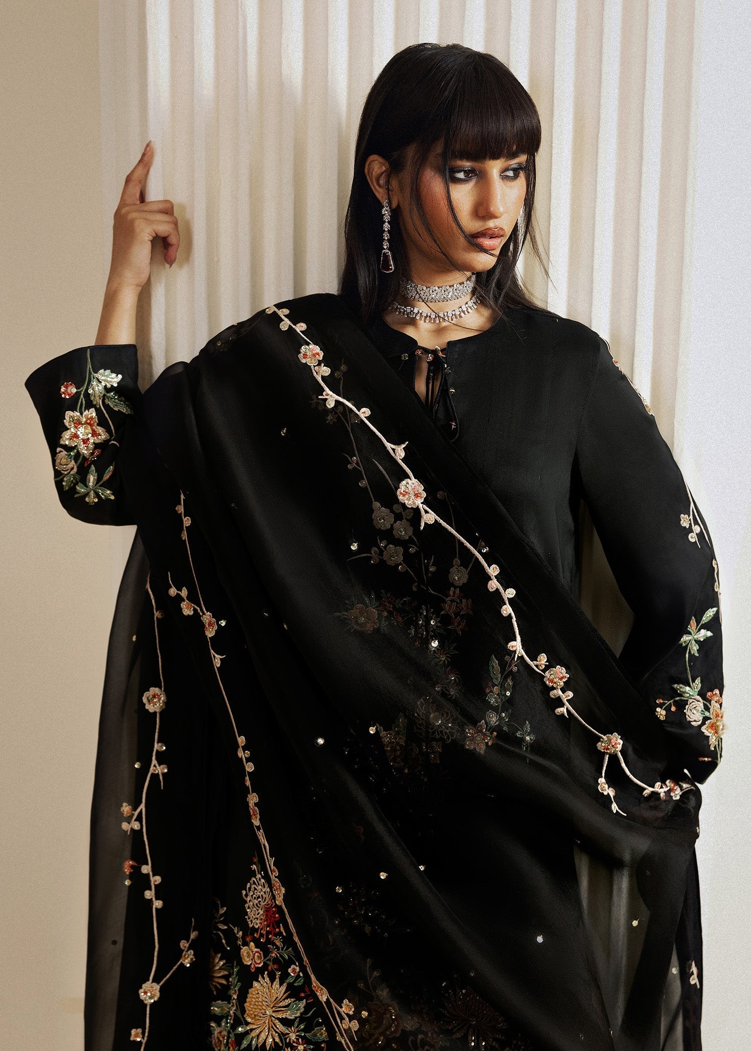 Hussain Rehar | Luxury Pret 26 | Sitara Noir - House Of Hania