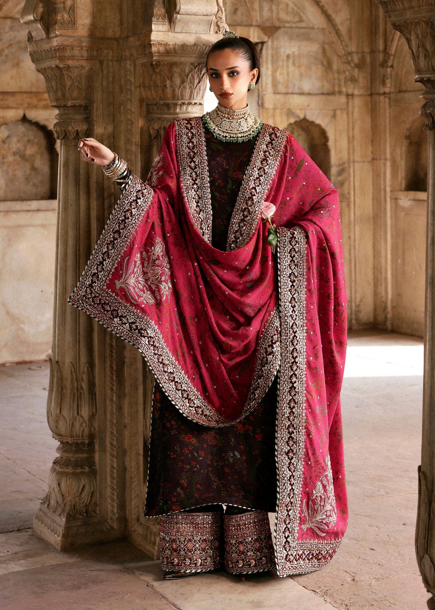 Hussain Rehar | Luxury Pret AW 25 | Aubressa - House Of Hania