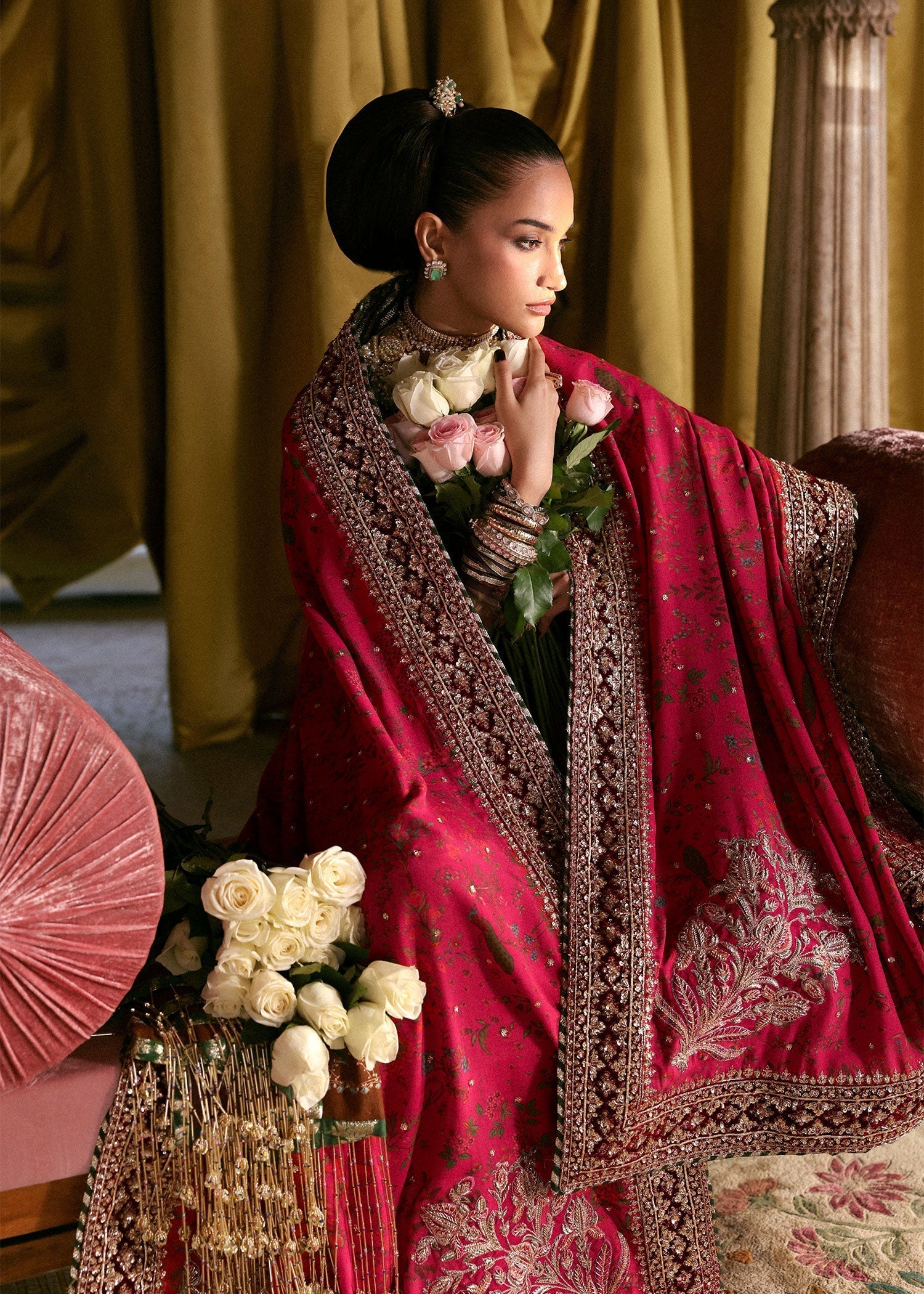 Hussain Rehar | Luxury Pret AW 25 | Aubressa - House Of Hania