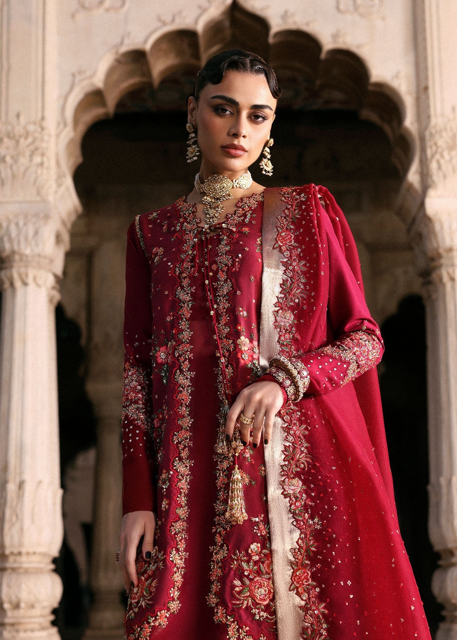 Hussain Rehar | Luxury Pret AW 25 | Berrique - House Of Hania