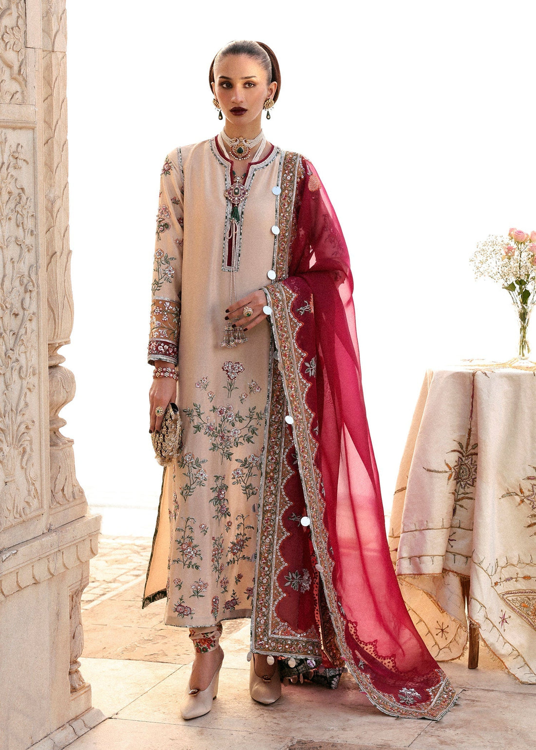 Hussain Rehar | Luxury Pret AW 25 | Florielle - House Of Hania