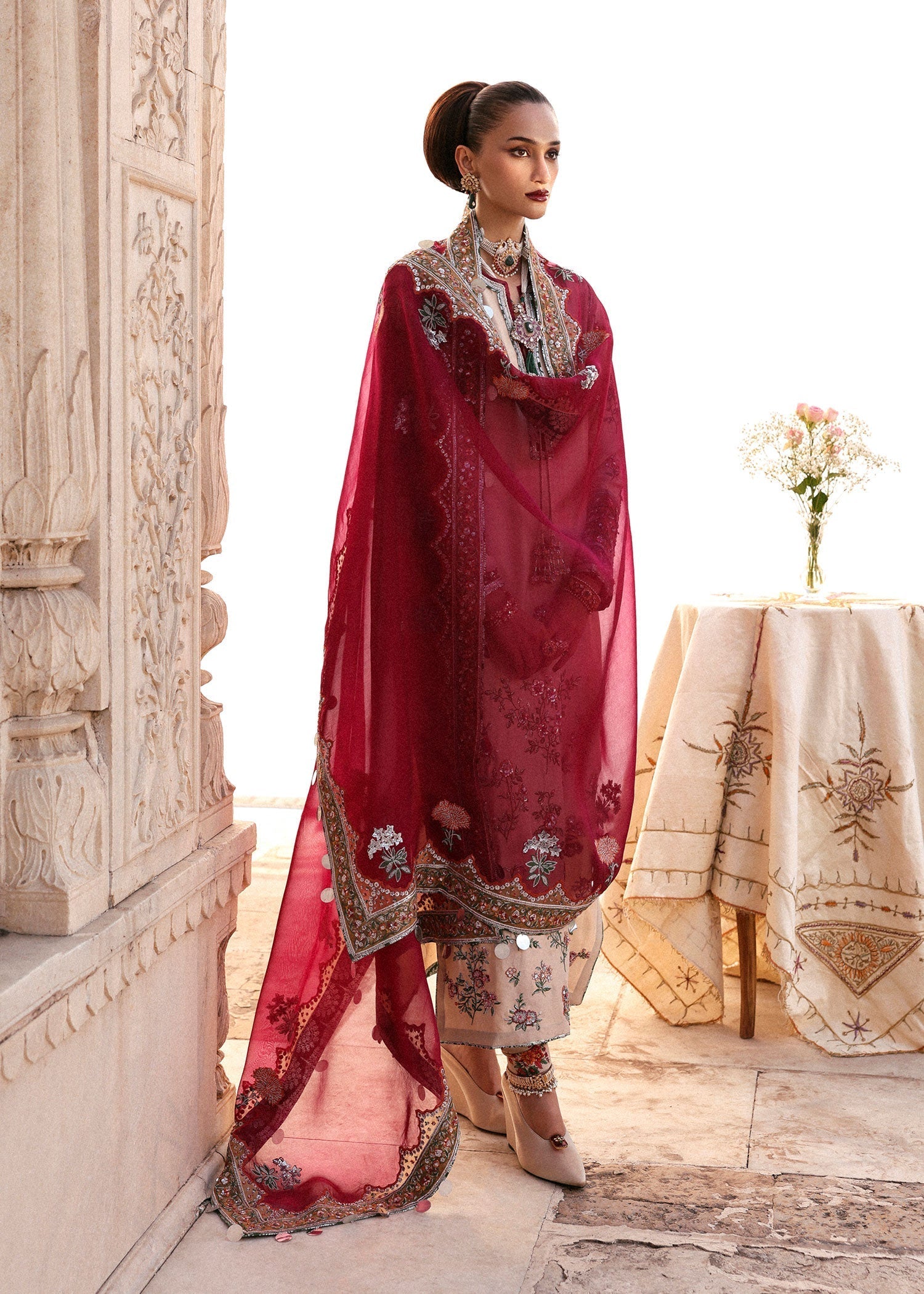 Hussain Rehar | Luxury Pret AW 25 | Florielle - House Of Hania