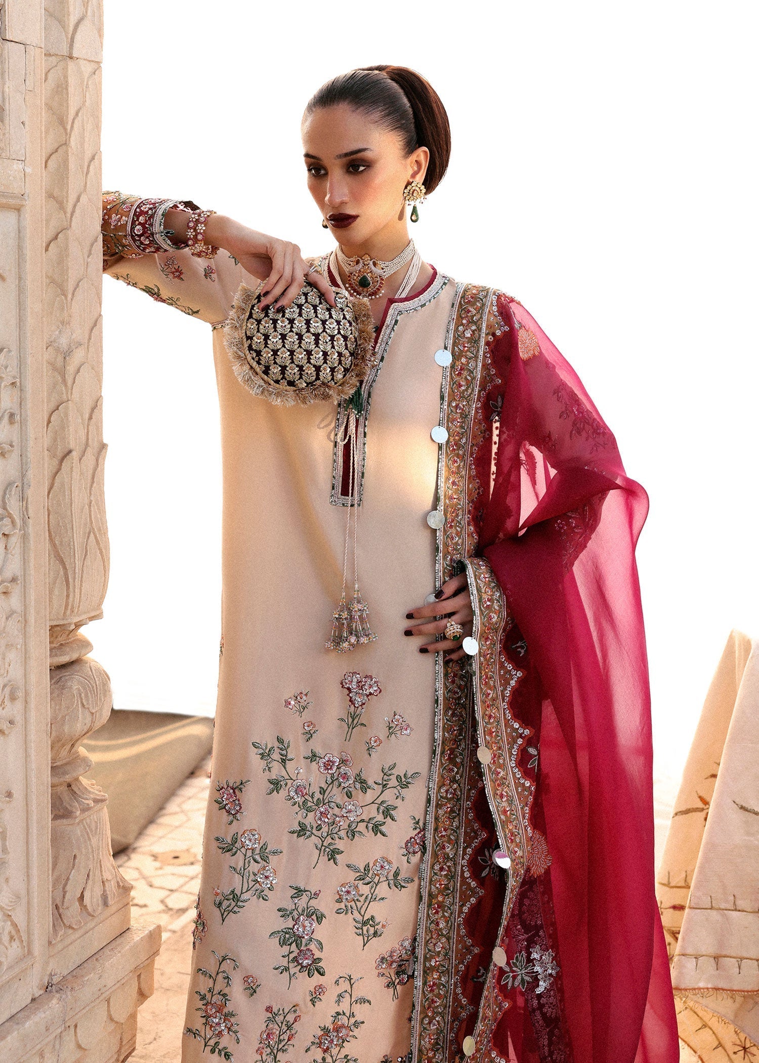 Hussain Rehar | Luxury Pret AW 25 | Florielle - House Of Hania