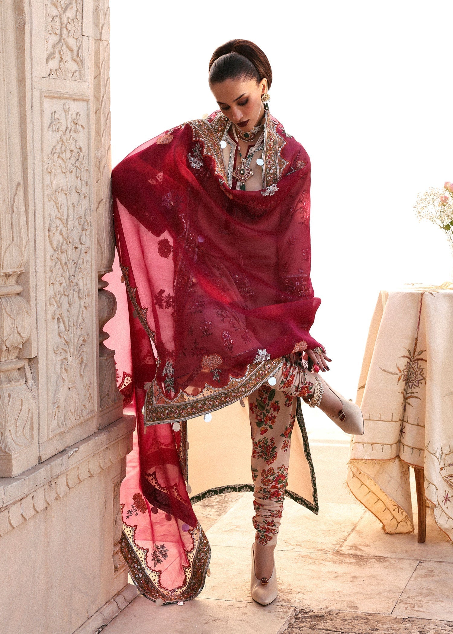 Hussain Rehar | Luxury Pret AW 25 | Florielle - House Of Hania