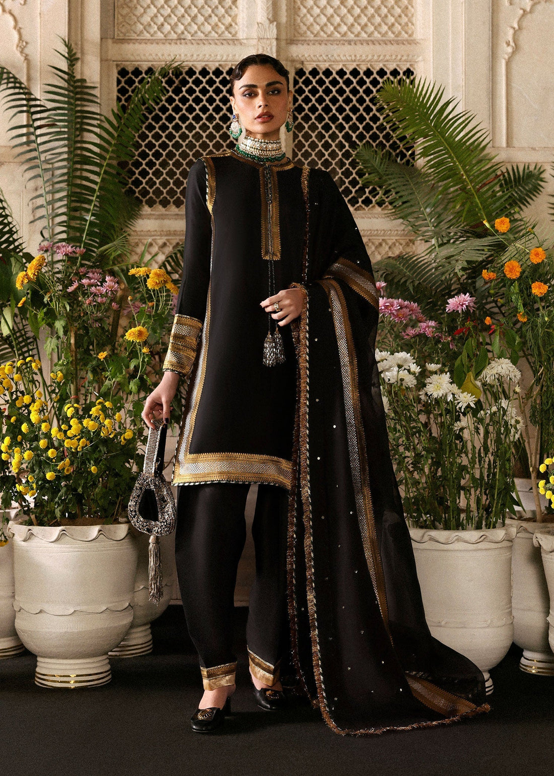 Hussain Rehar | Luxury Pret AW 25 | Noctira - House Of Hania