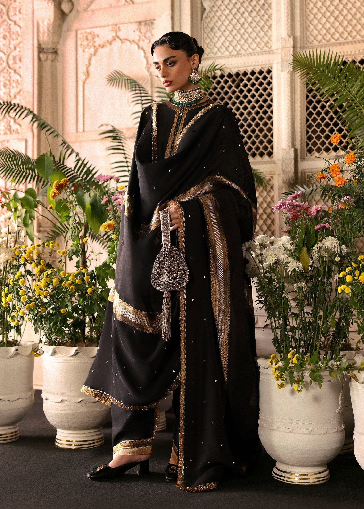 Hussain Rehar | Luxury Pret AW 25 | Noctira - House Of Hania