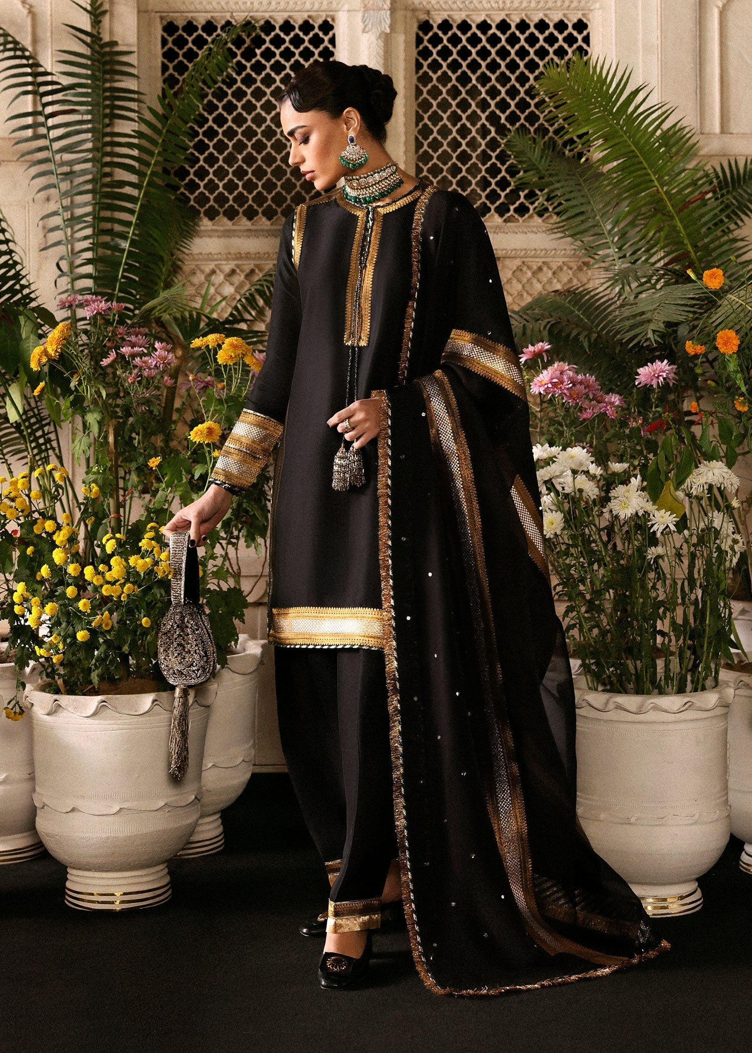 Hussain Rehar | Luxury Pret AW 25 | Noctira - House Of Hania