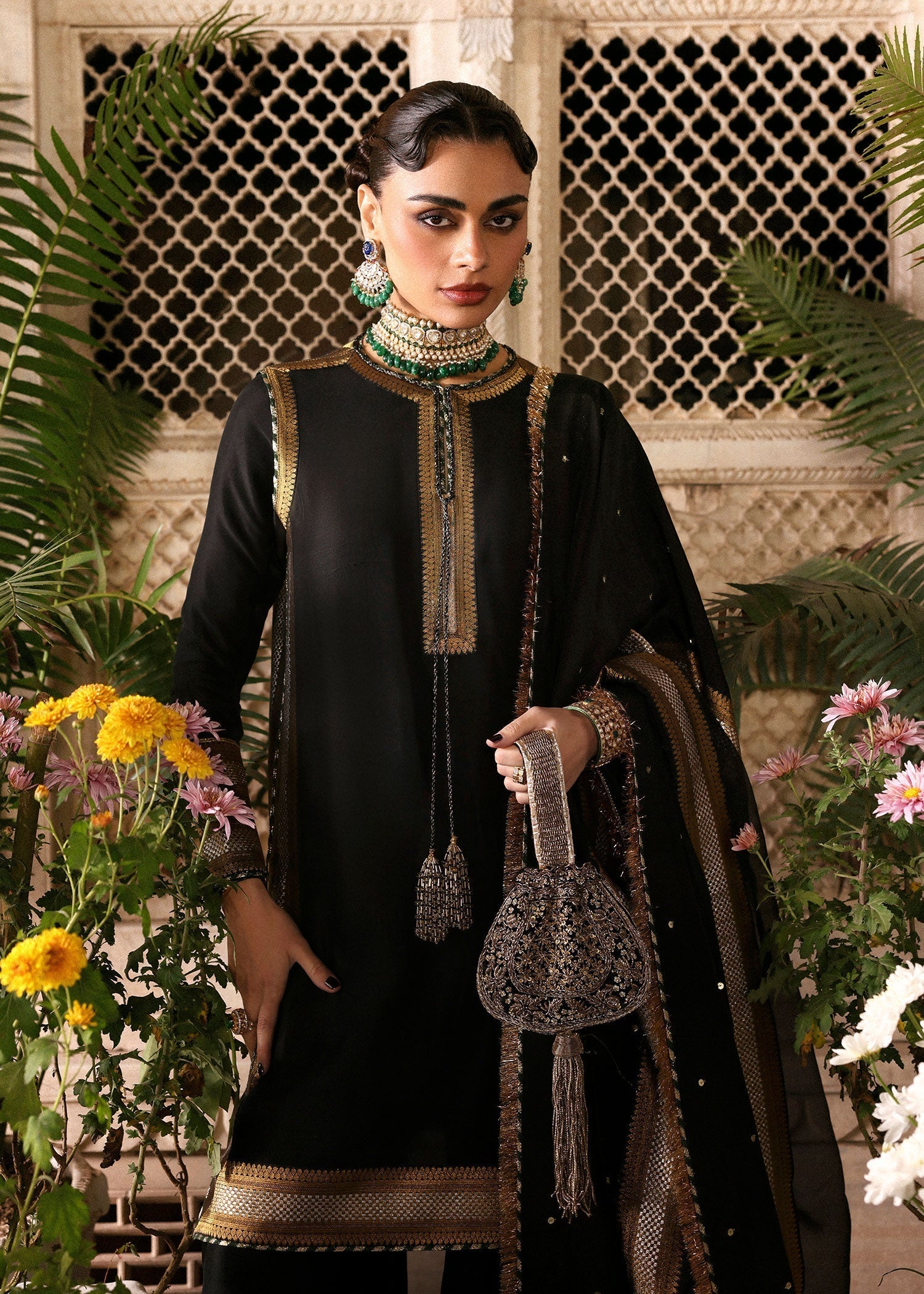 Hussain Rehar | Luxury Pret AW 25 | Noctira - House Of Hania