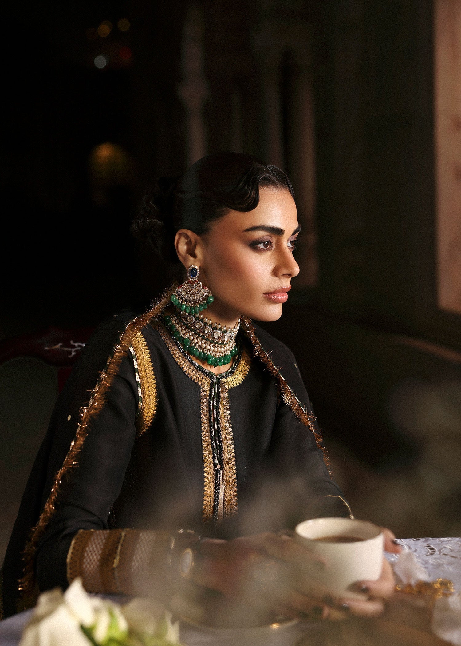 Hussain Rehar | Luxury Pret AW 25 | Noctira - House Of Hania