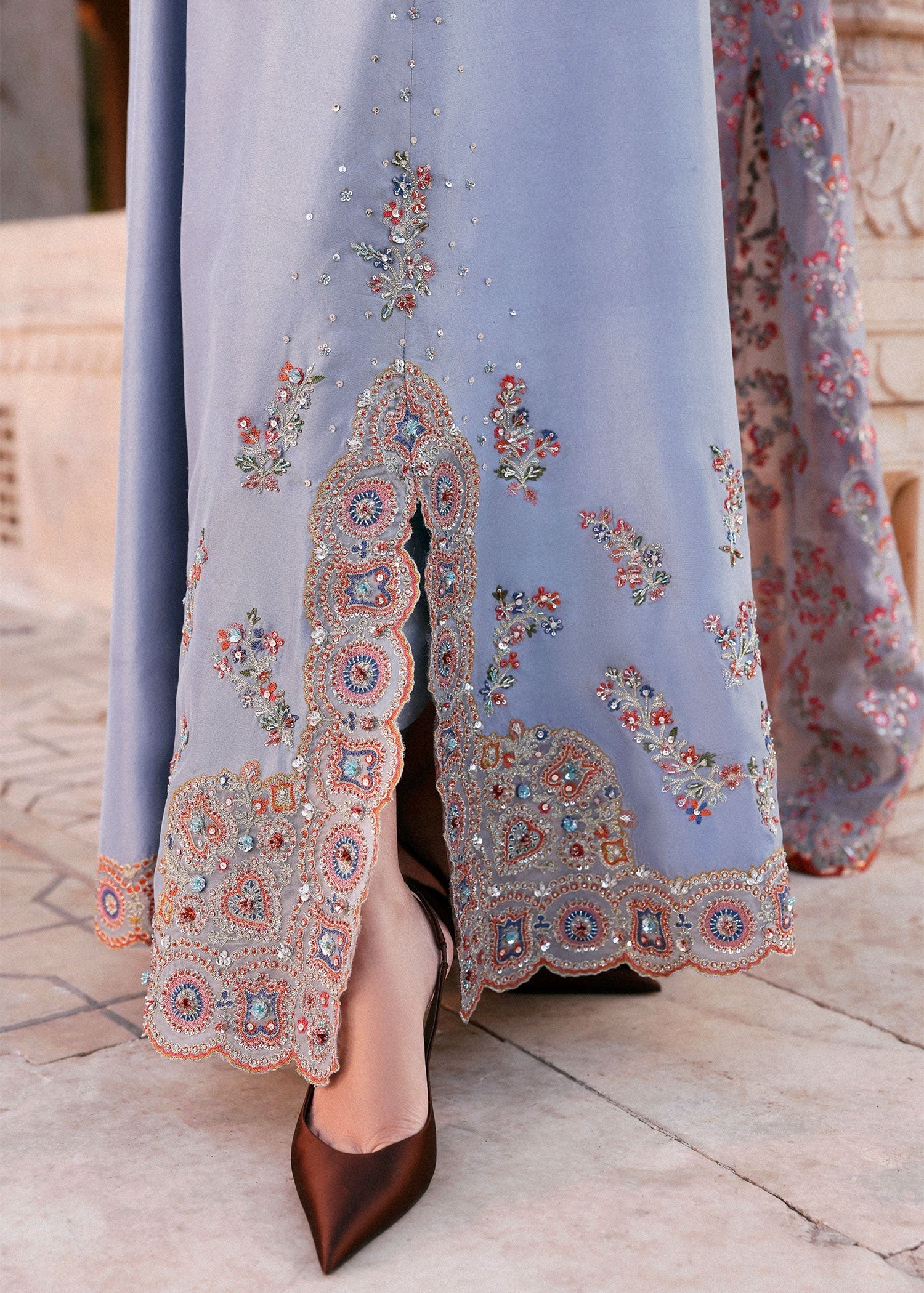 Hussain Rehar | Luxury Pret AW 25 | Periwina - House Of Hania