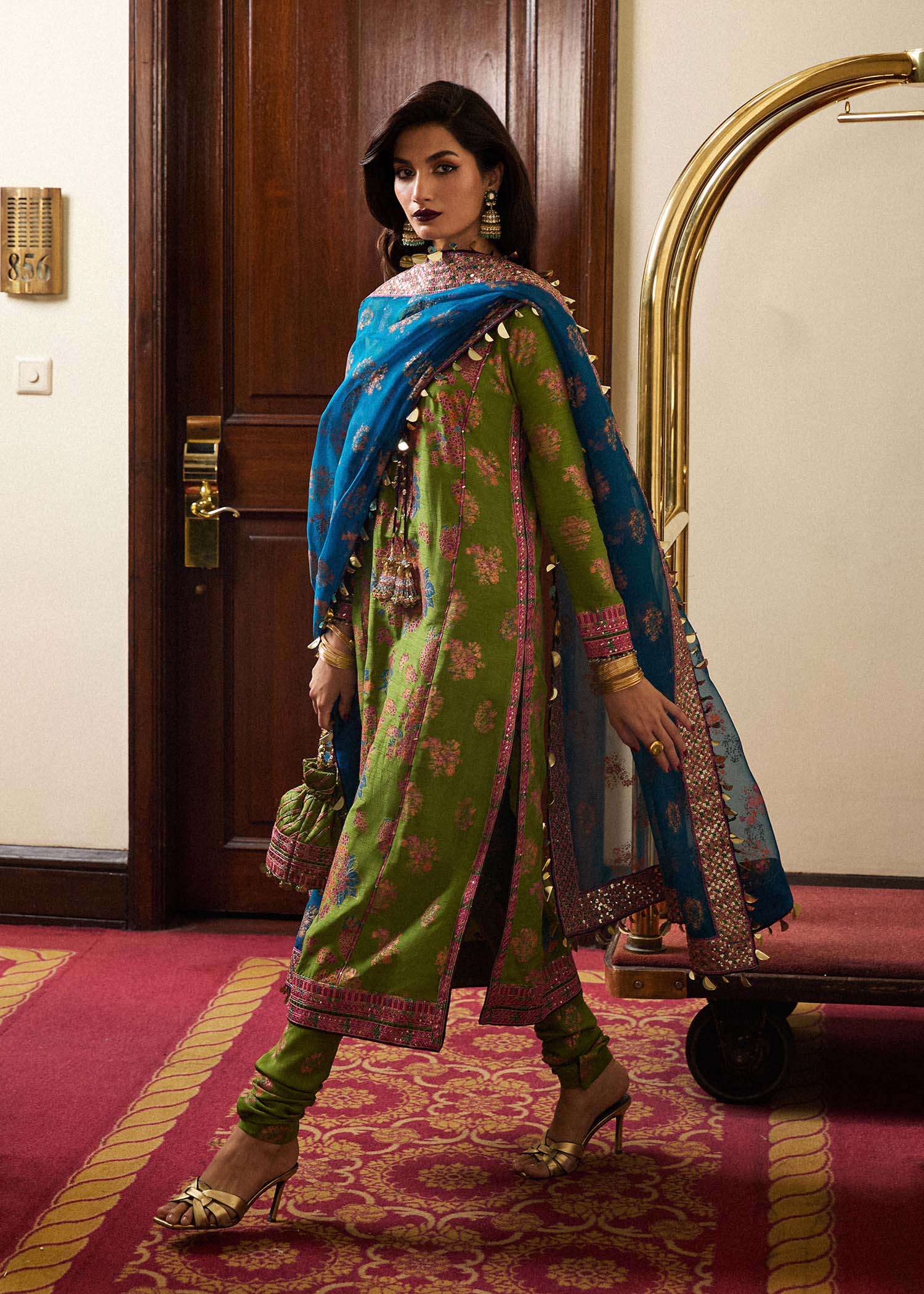 Hussain Rehar | Luxury Pret SS 24 | Anabi - House Of Hania