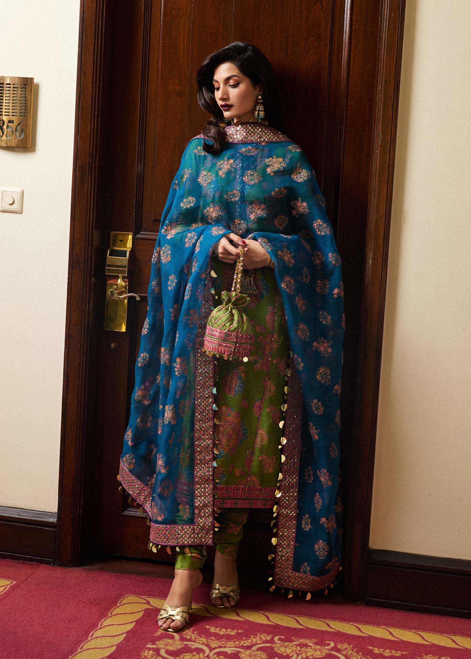 Hussain Rehar | Luxury Pret SS 24 | Anabi - House Of Hania