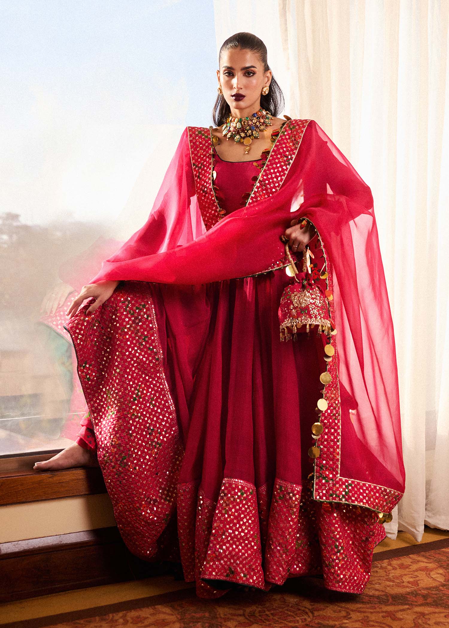 Hussain Rehar | Luxury Pret SS 24 | Roshan - House Of Hania