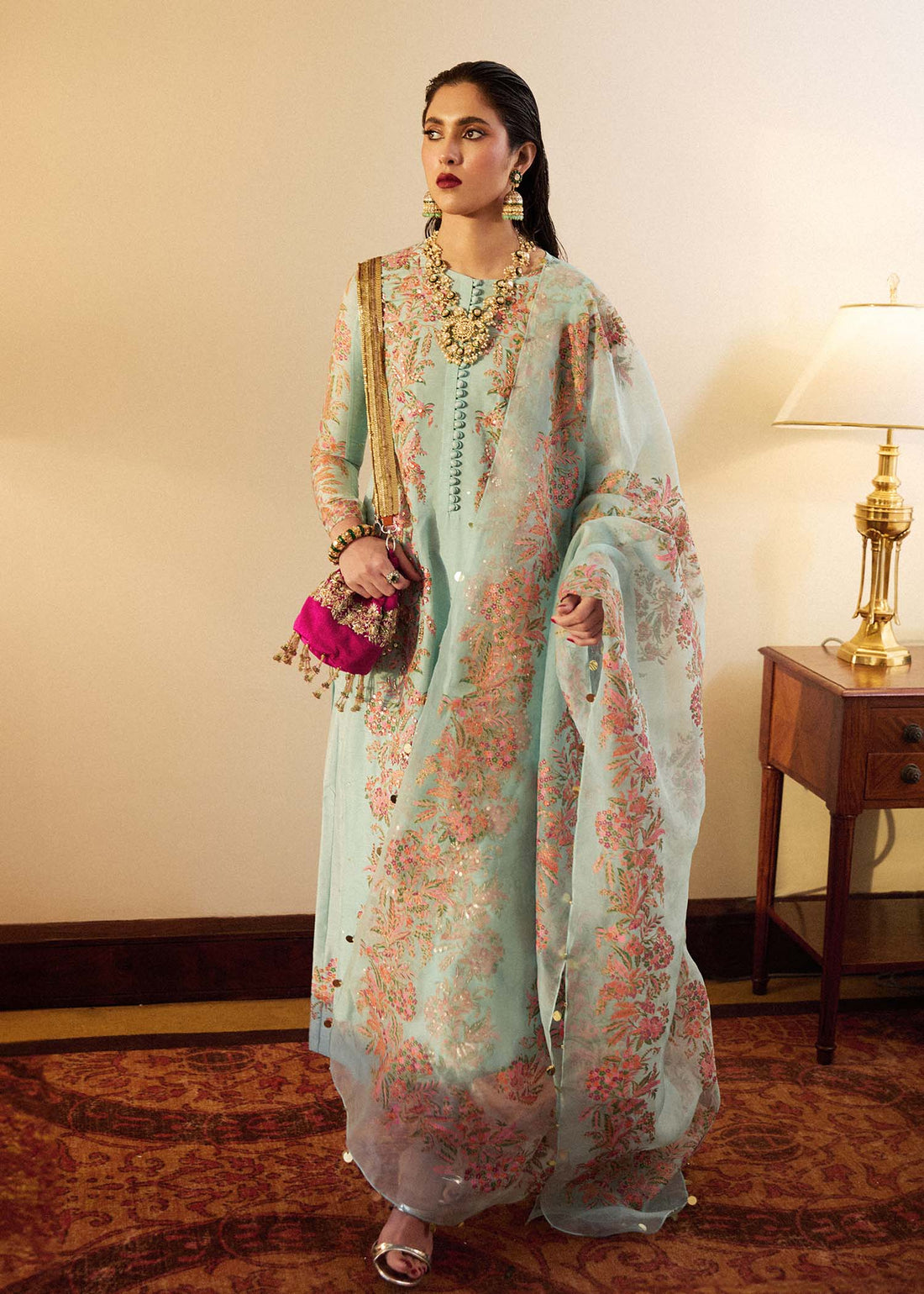Hussain Rehar | Luxury Pret SS 24 | Salji - House Of Hania