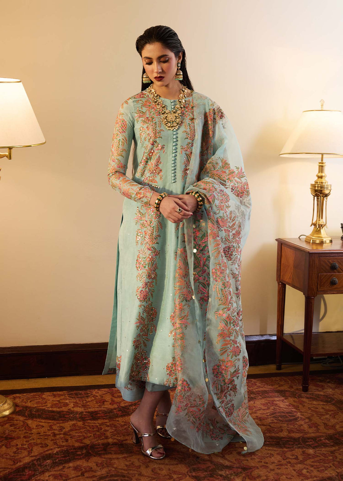Hussain Rehar | Luxury Pret SS 24 | Salji - House Of Hania