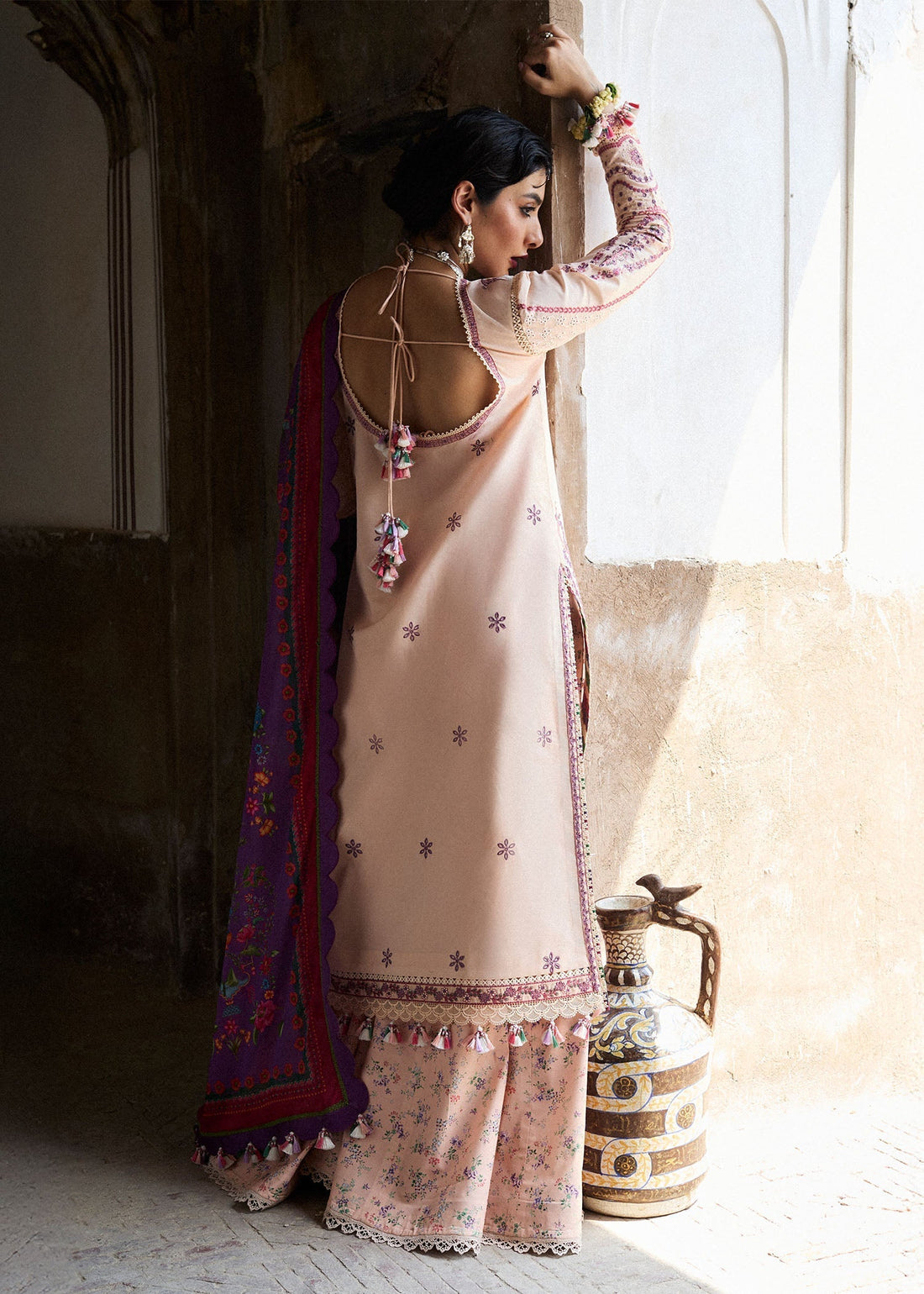 Hussain Rehar | Nirmal SS 25 | Lehr - House Of Hania