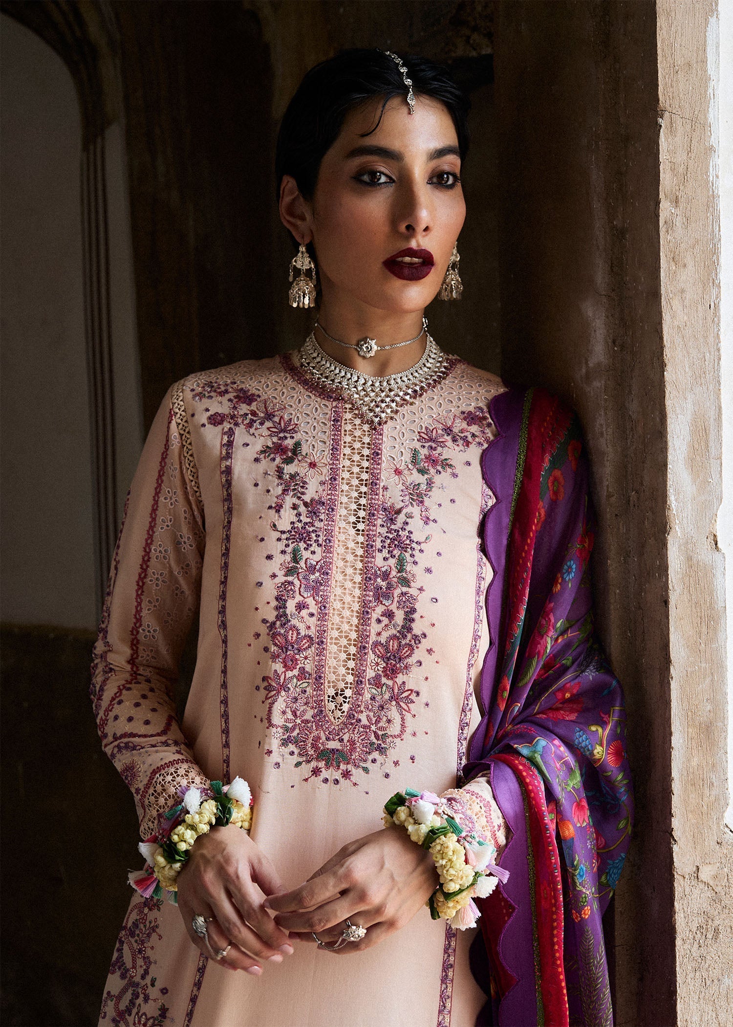 Hussain Rehar | Nirmal SS 25 | Lehr - House Of Hania