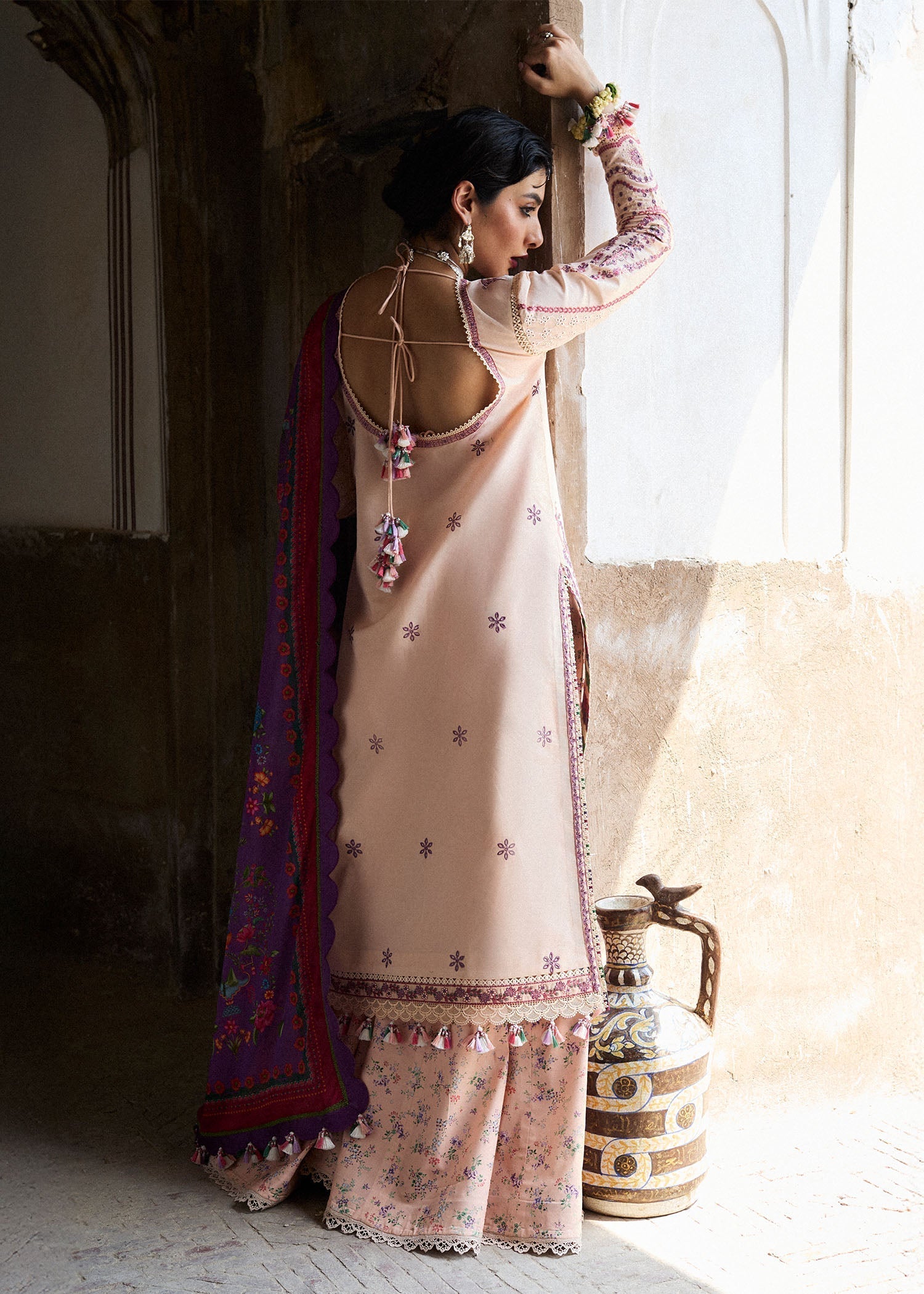 Hussain Rehar | Nirmal SS 25 | Lehr - House Of Hania