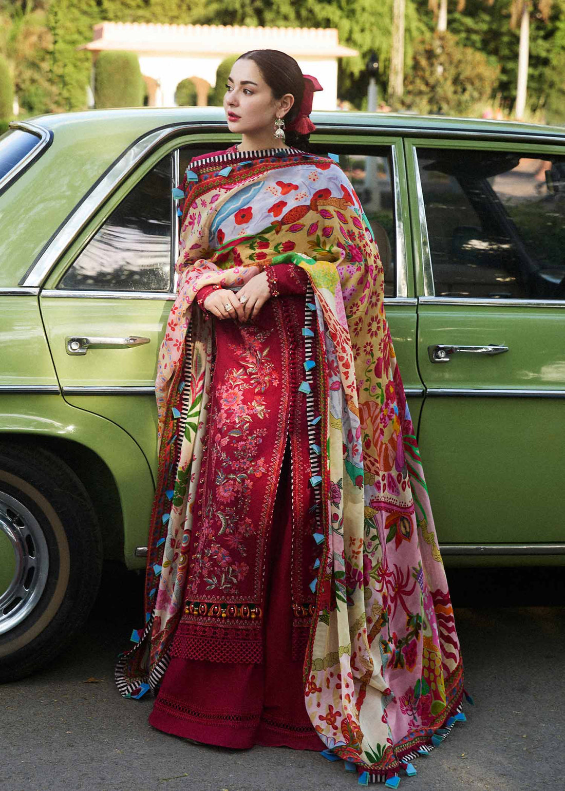 Hussain Rehar | SS Lawn 24 | Bloom - House Of Hania
