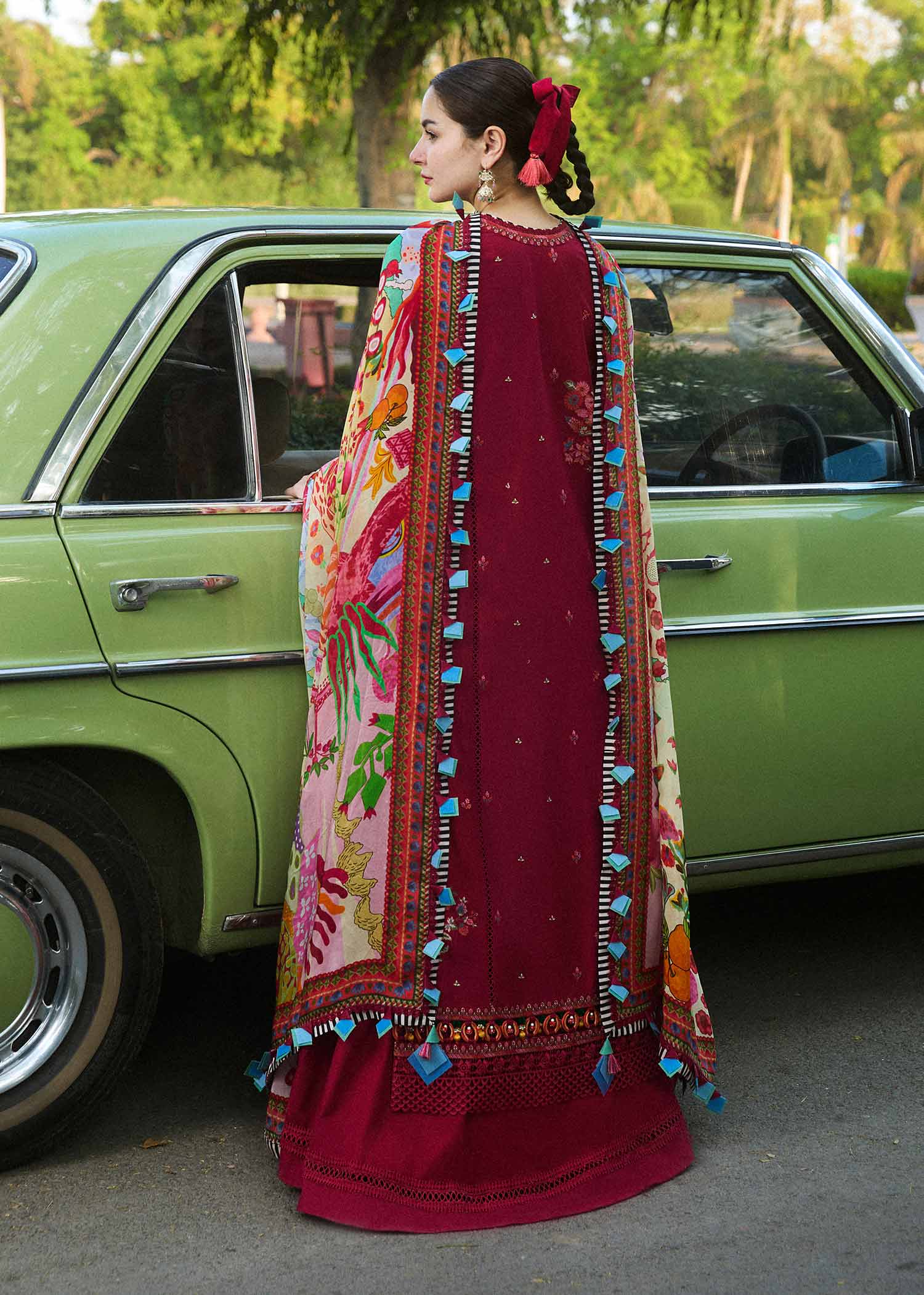 Hussain Rehar | SS Lawn 24 | Bloom - House Of Hania