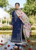 Hussain Rehar | SS Lawn 24 | Cyan - House Of Hania