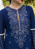 Hussain Rehar | SS Lawn 24 | Cyan - House Of Hania