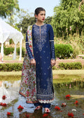 Hussain Rehar | SS Lawn 24 | Cyan - House Of Hania
