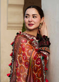 Hussain Rehar | SS Lawn 24 | Fawn - House Of Hania