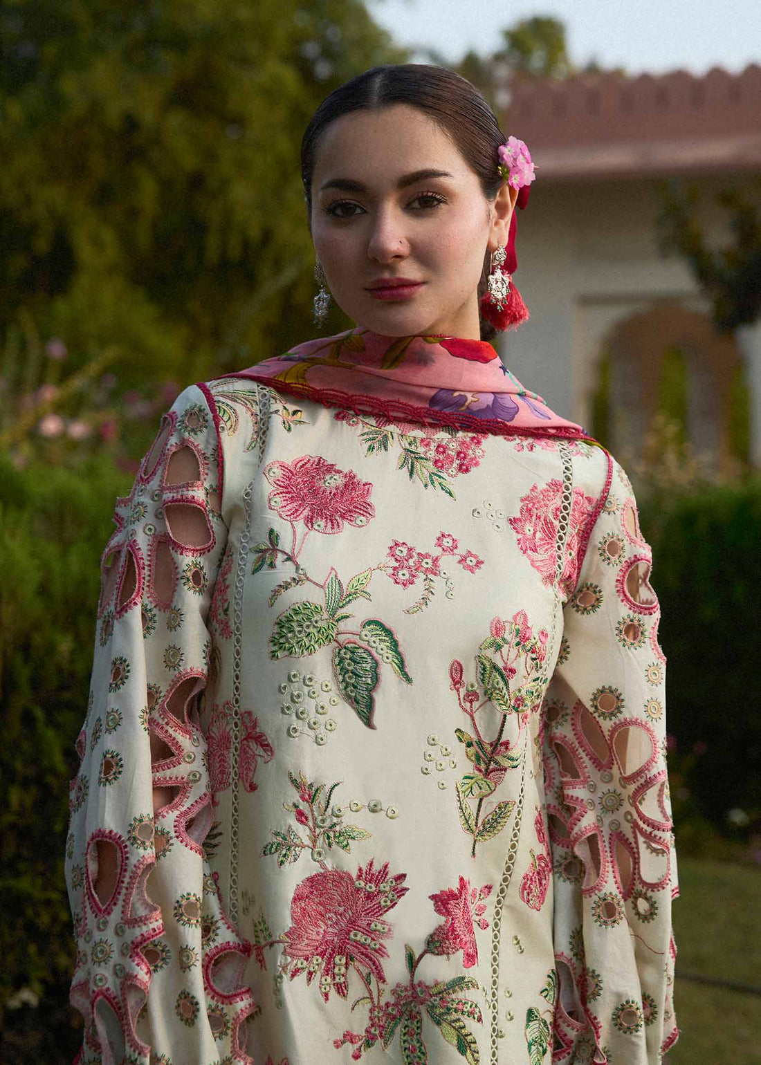 Hussain Rehar | SS Lawn 24 | Gleam - House Of Hania