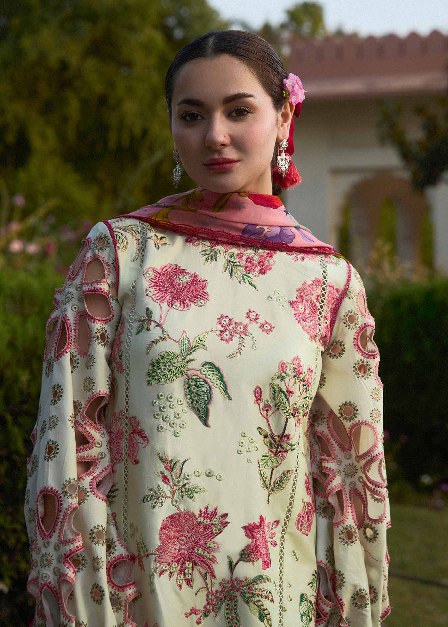 Hussain Rehar | SS Lawn 24 | Gleam - House Of Hania