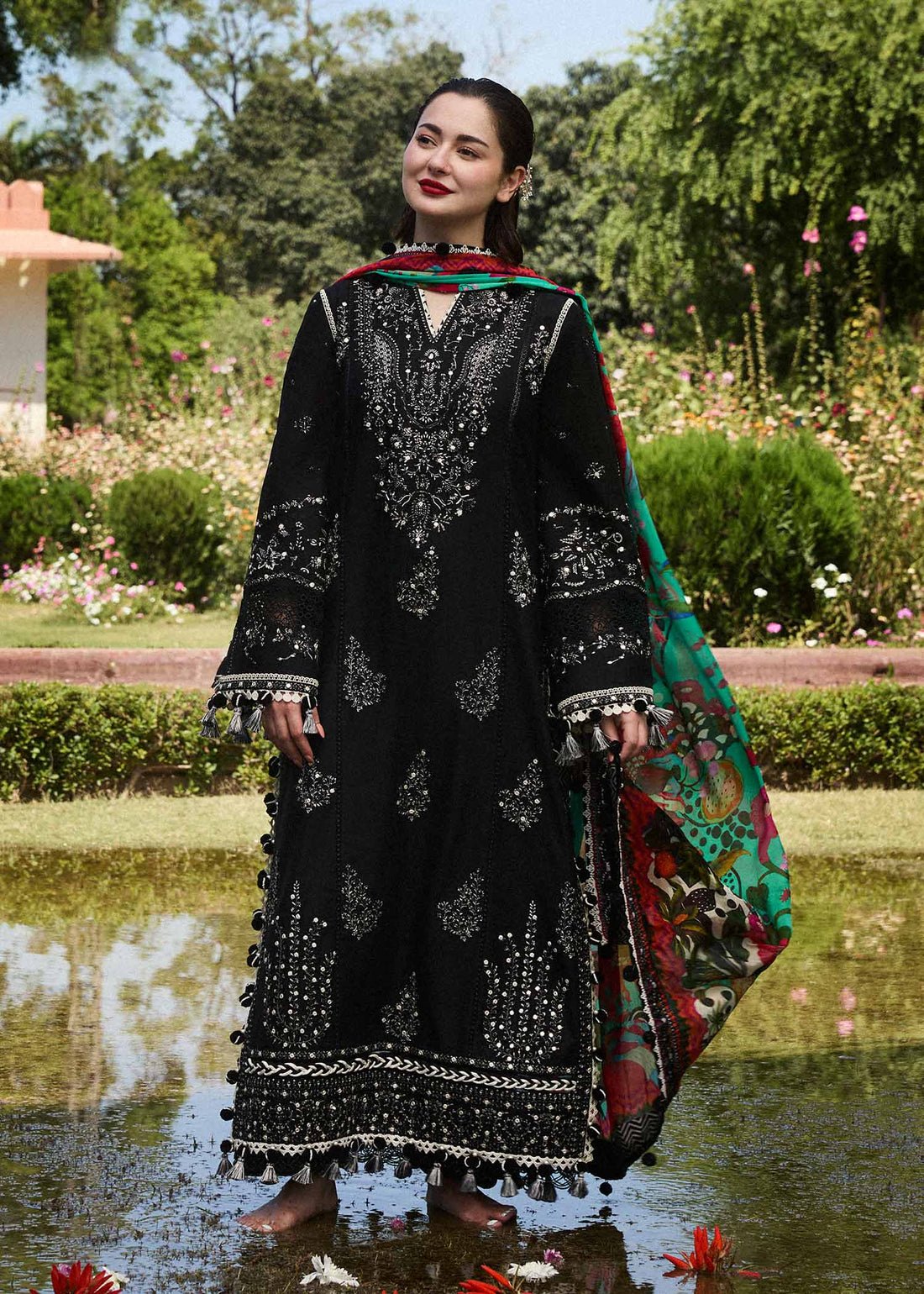 Hussain Rehar | SS Lawn 24 | Rave - House Of Hania