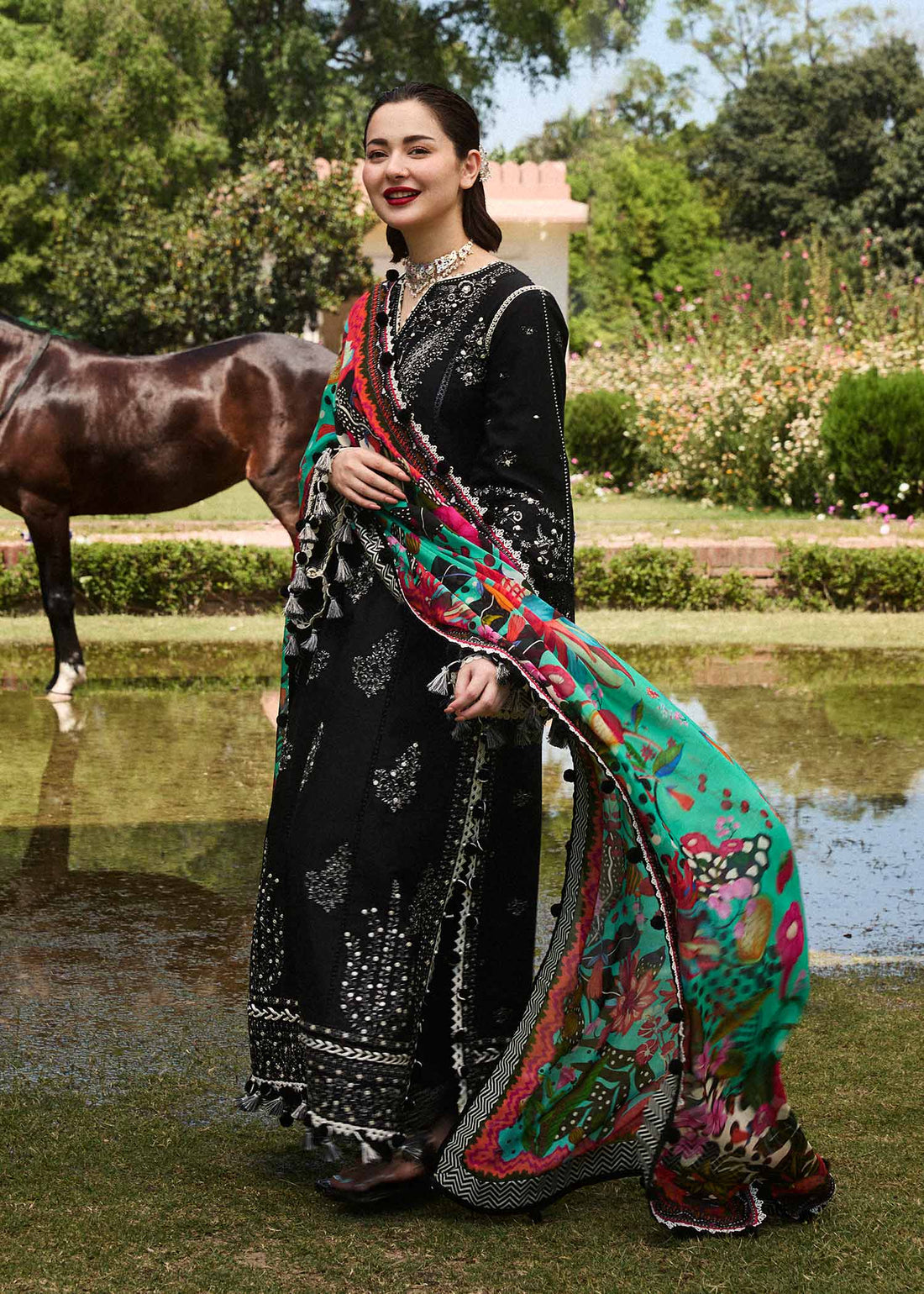 Hussain Rehar | SS Lawn 24 | Rave - House Of Hania