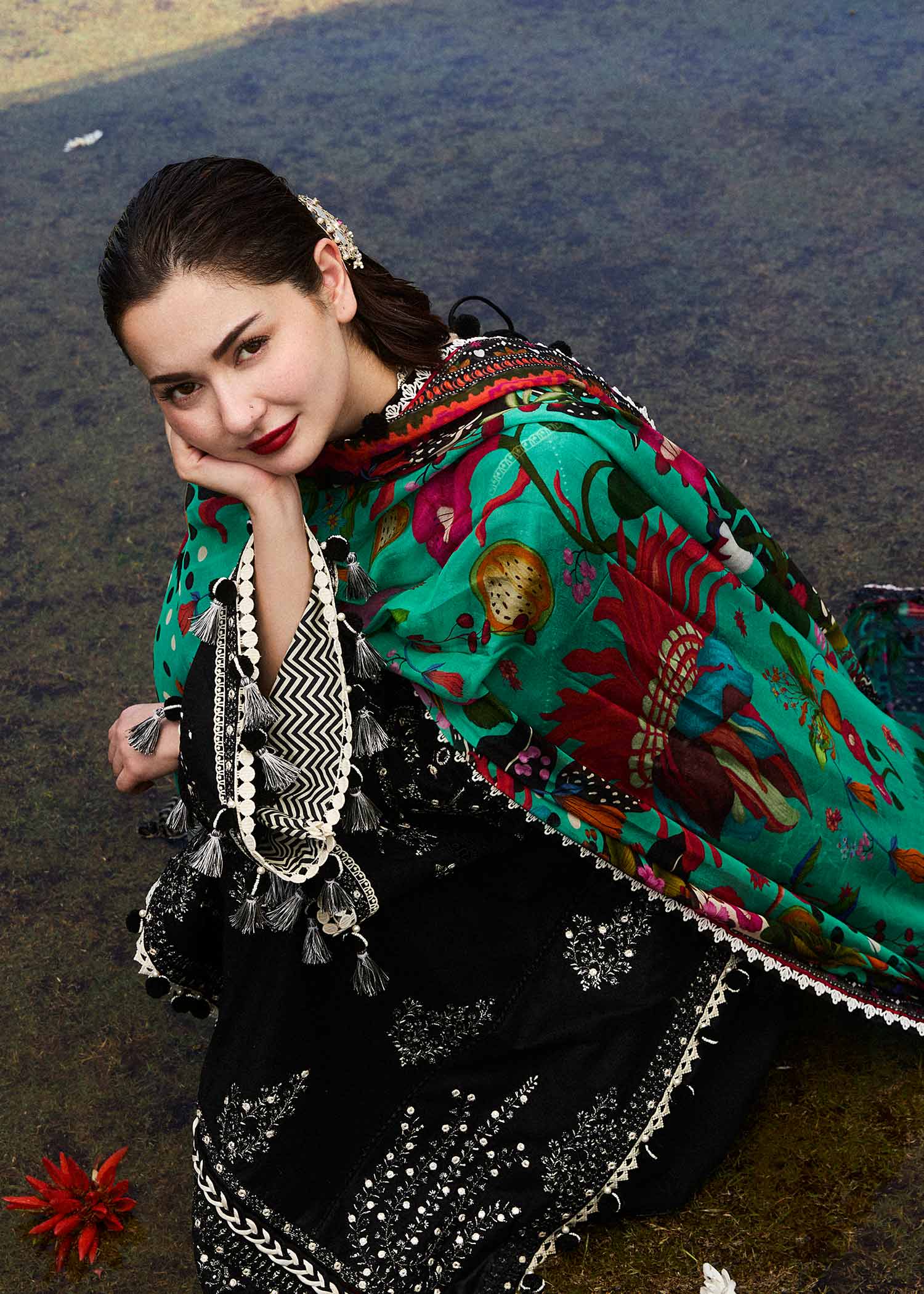 Hussain Rehar | SS Lawn 24 | Rave - House Of Hania