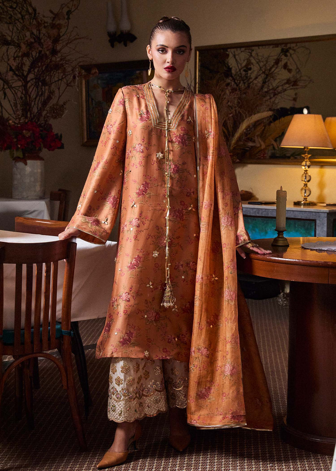 Hussain Rehar | SS Luxury Pret 25 | Dijan - House Of Hania
