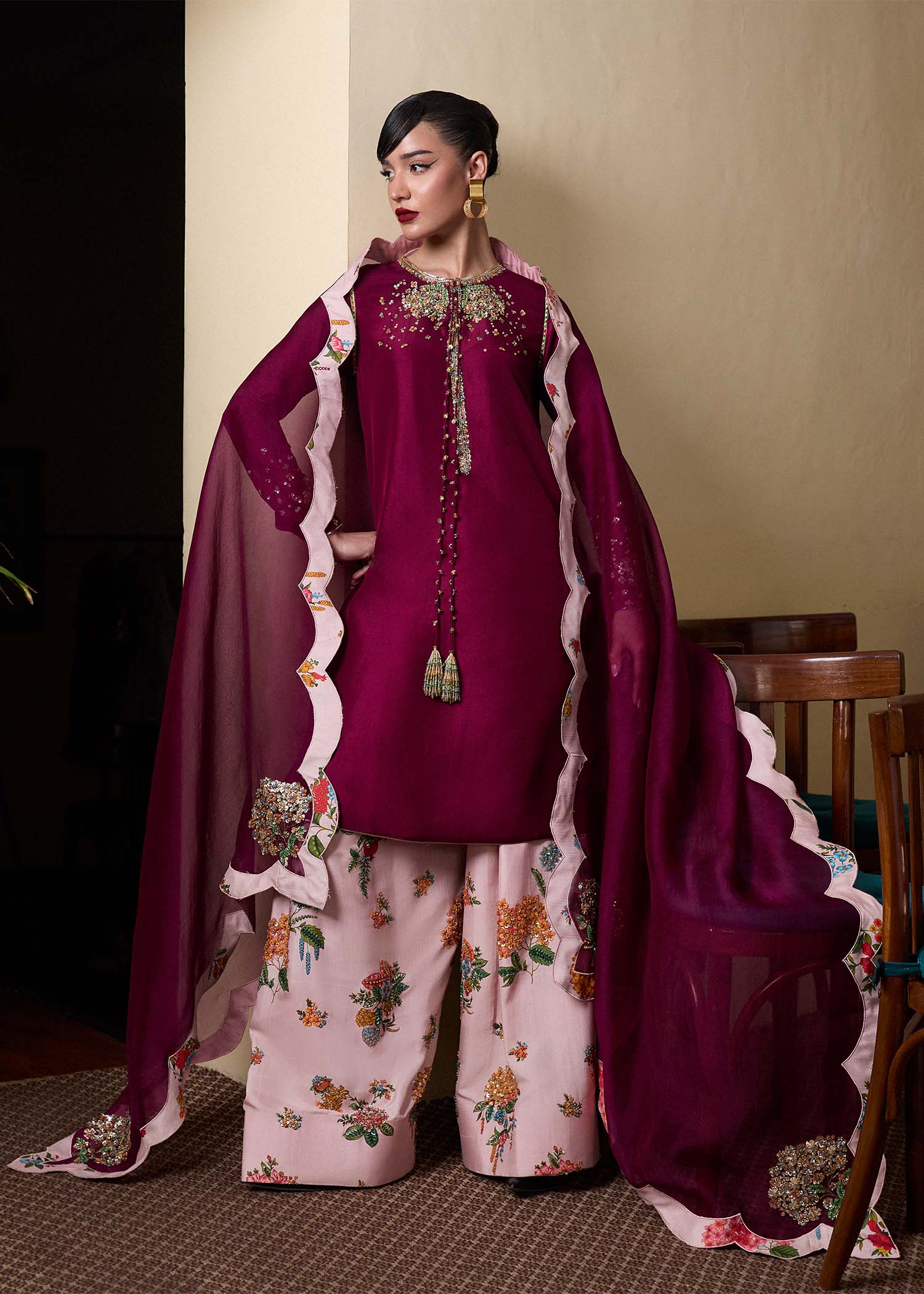 Hussain Rehar | SS Luxury Pret'25 | Impel - House Of Hania