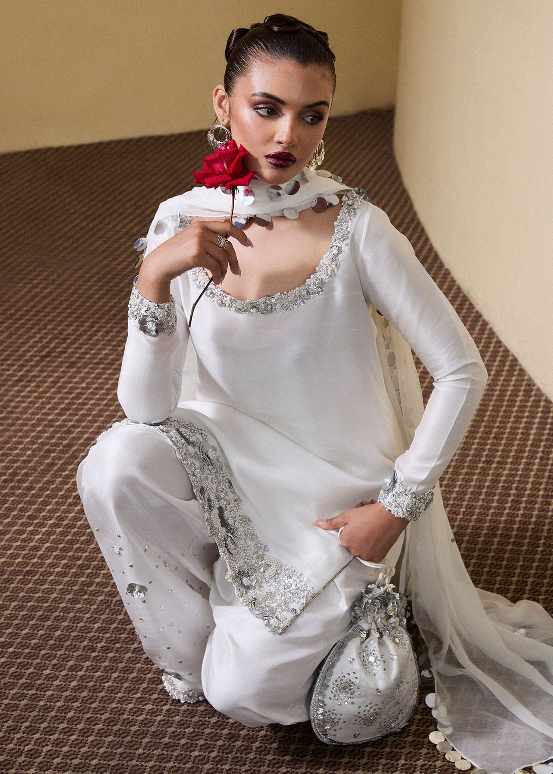 Hussain Rehar | SS Luxury Pret'25 | Swoon - House Of Hania